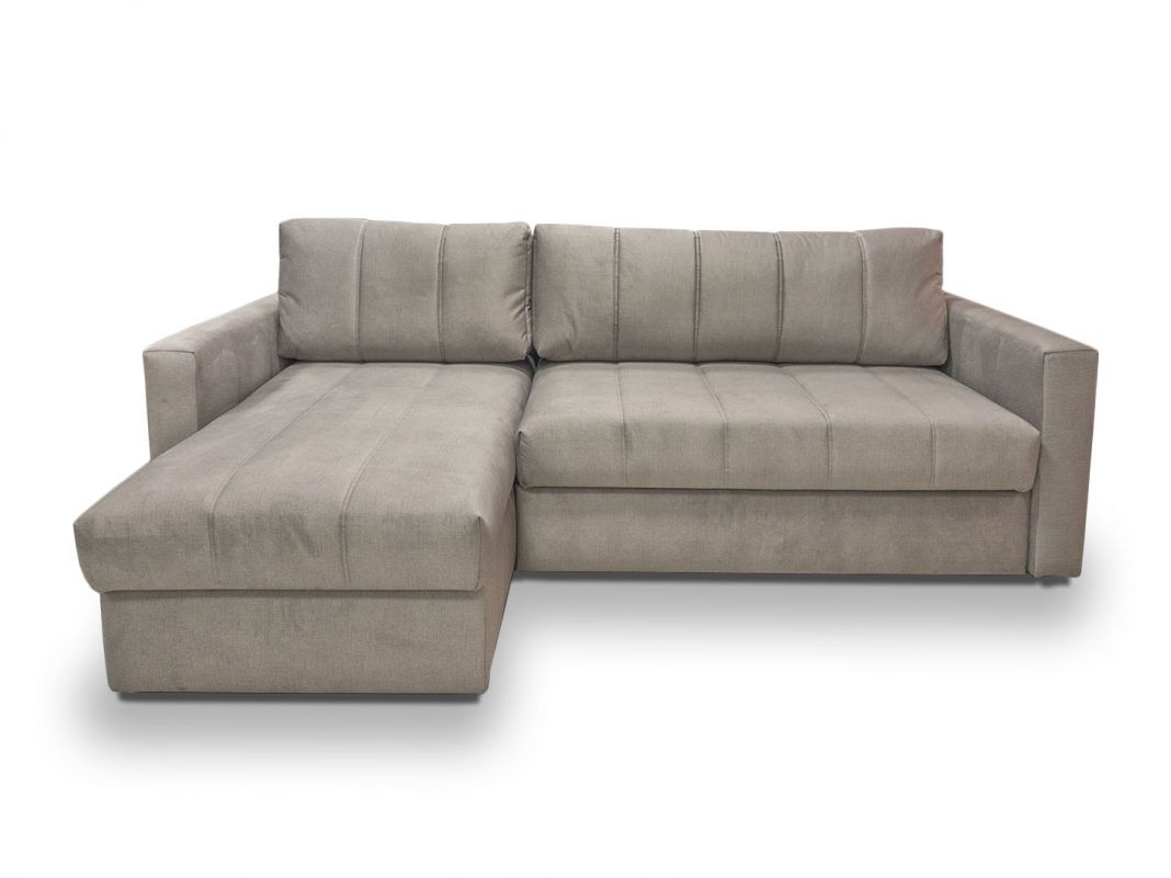 Угловой диван Мельбурн цвет серый (фото 198012)