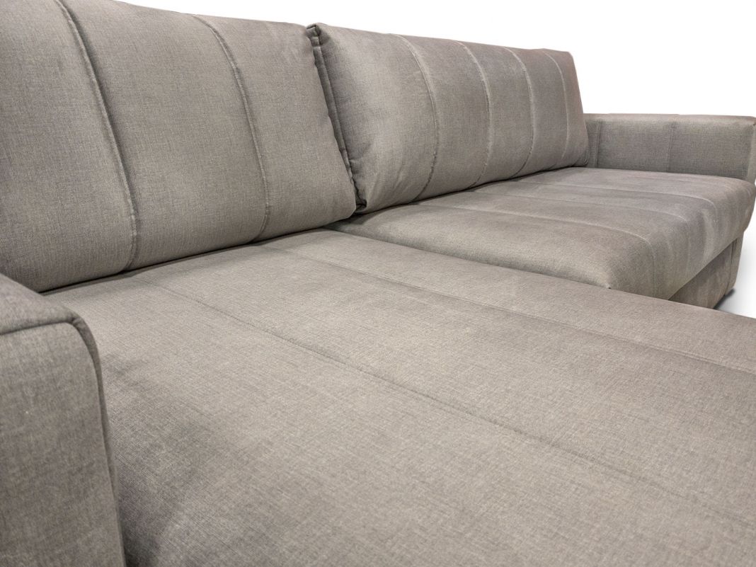 Угловой диван Мельбурн цвет серый (фото 198013)