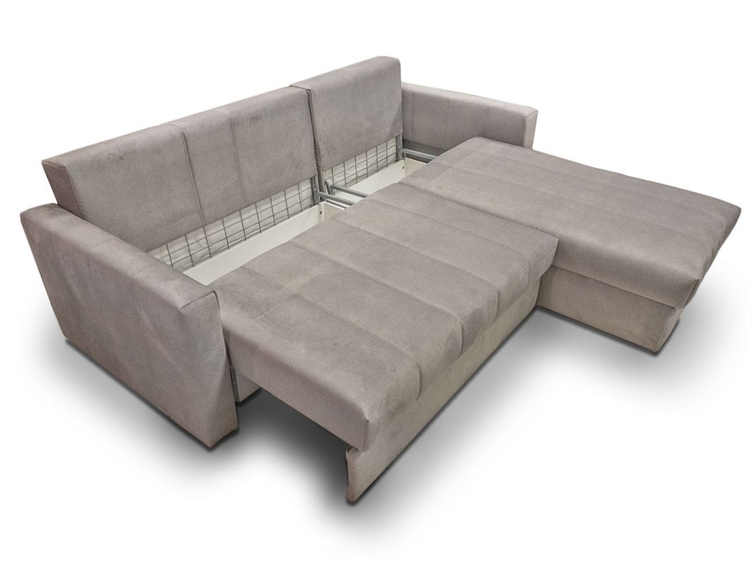 Угловой диван Мельбурн цвет серый (фото 198032)