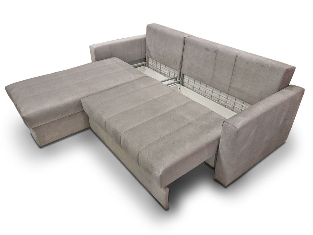 Угловой диван Мельбурн цвет серый (фото 198014)