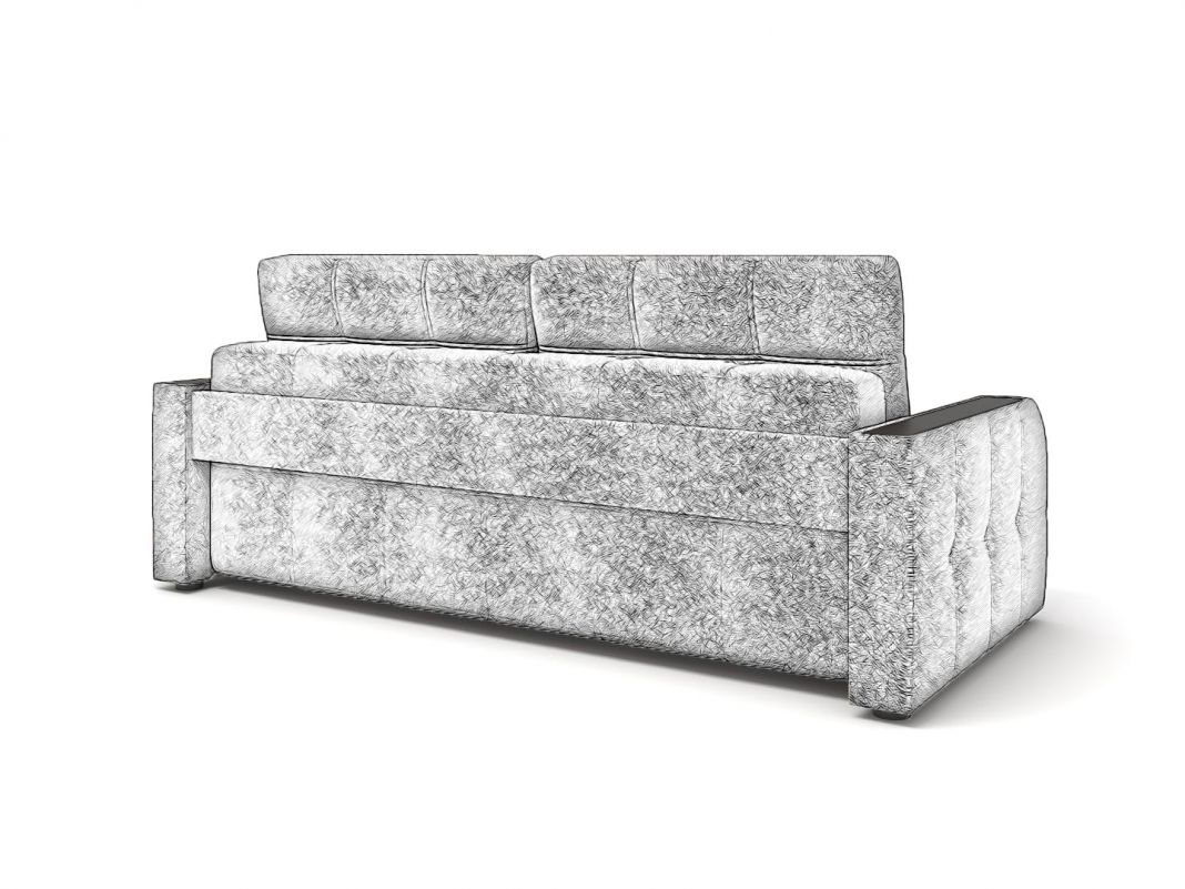 Диван Монако цвет бежевый,коричневый (фото 226282)