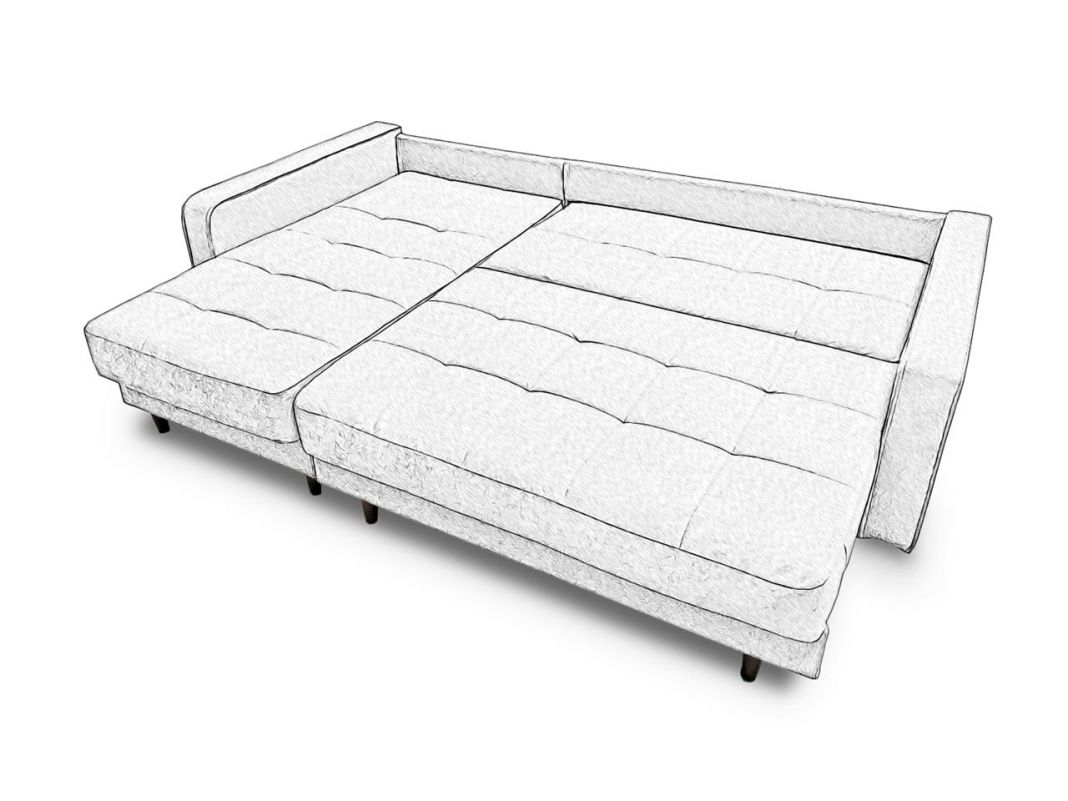 Угловой диван Орлеан цвет красный,терракот (фото 245043)