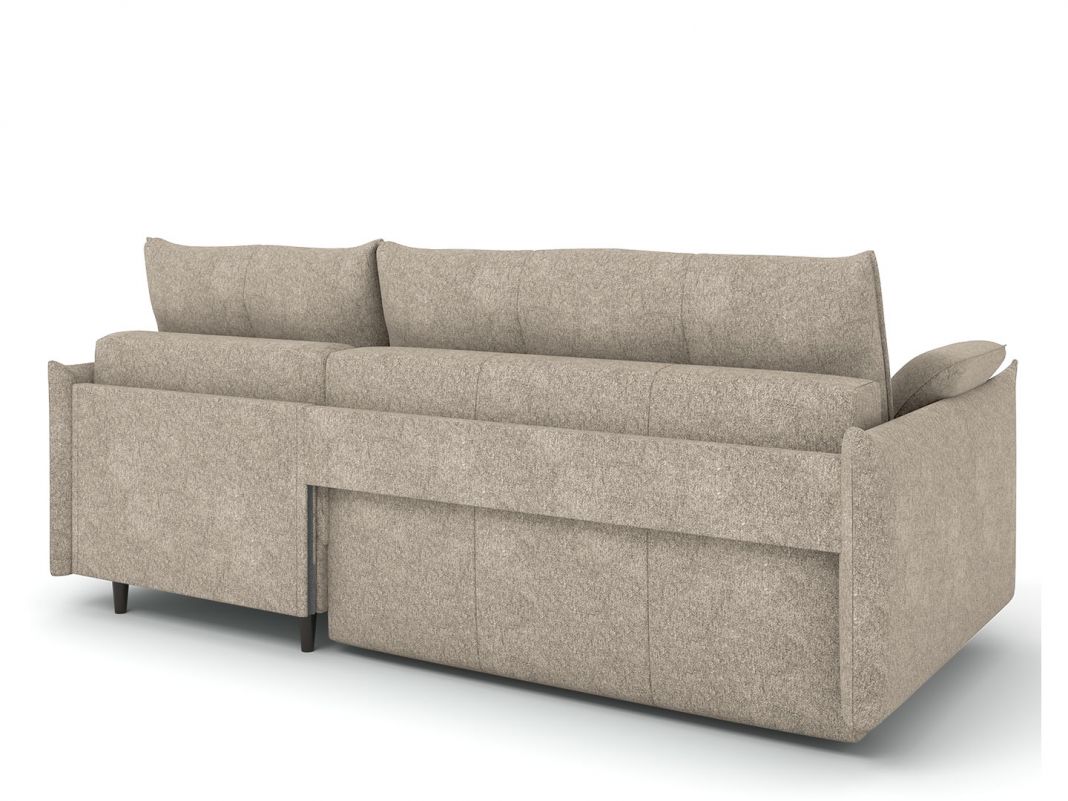 Угловой диван Каролина цвет бежевый (фото 250113)