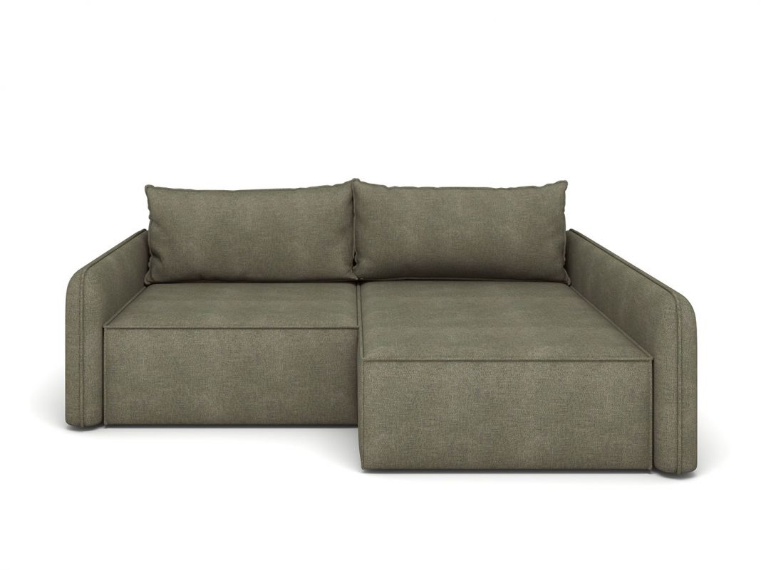 Угловой диван Лофт цвет зеленый (фото 250927)