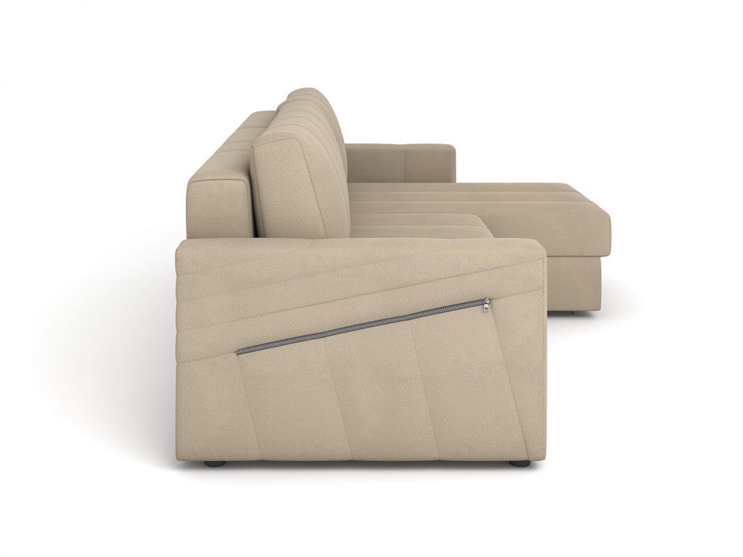 Угловой диван Даллас цвет бежевый (фото 251634)