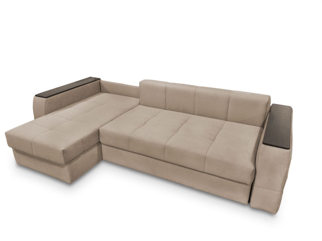 Угловой диван Сиэтл цвет бежевый (фото 256130)