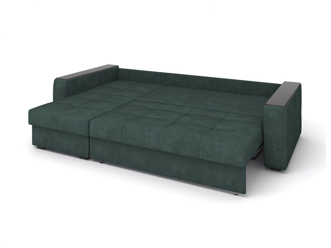 Угловой диван Сиэтл цвет зеленый (фото 256275)