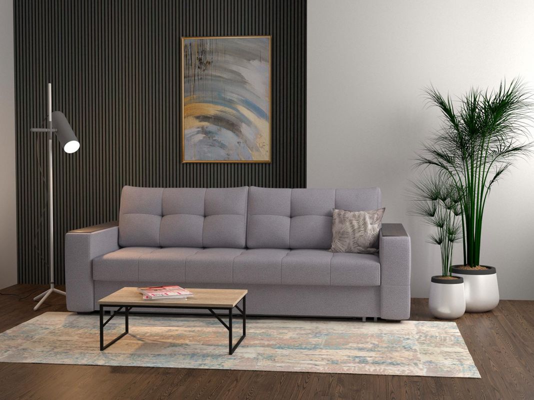 Диван Сиэтл цвет сиреневый (фото 256517)