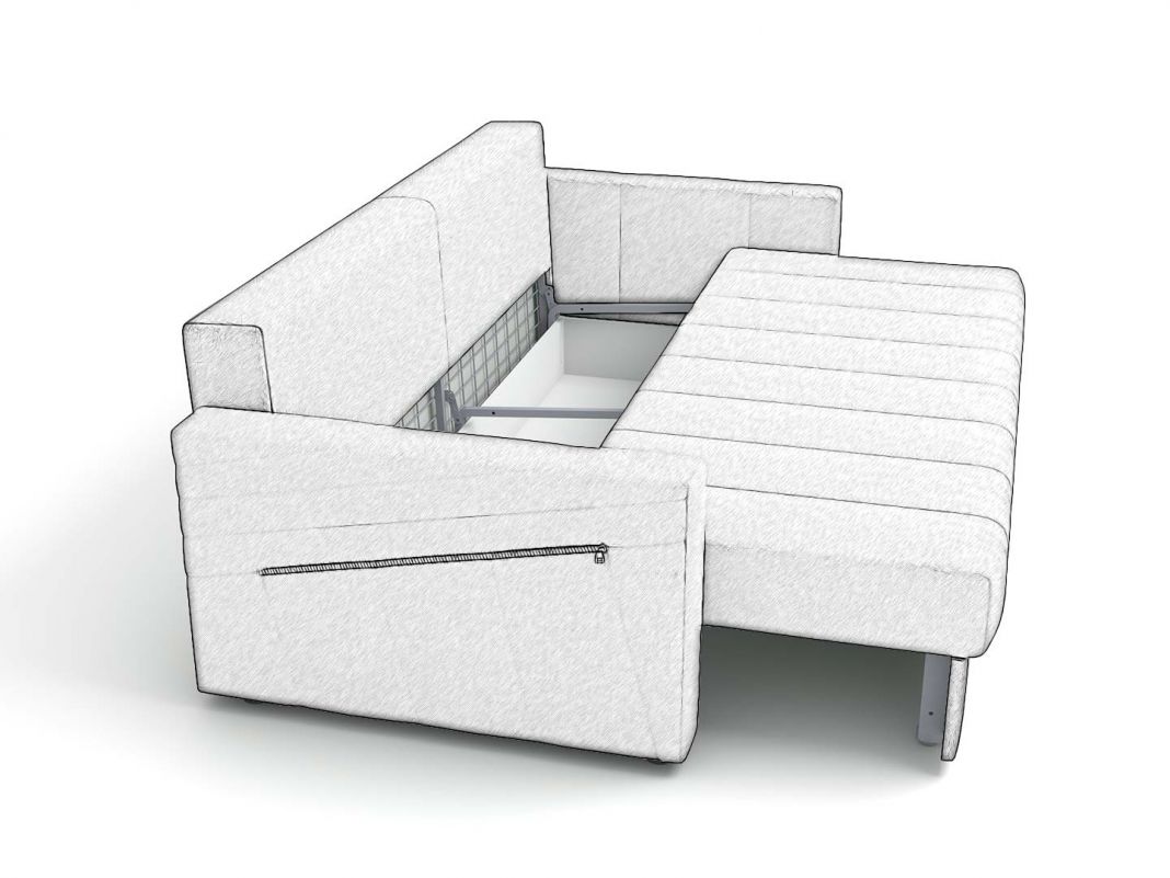 Диван Даллас цвет синий (фото 251993)