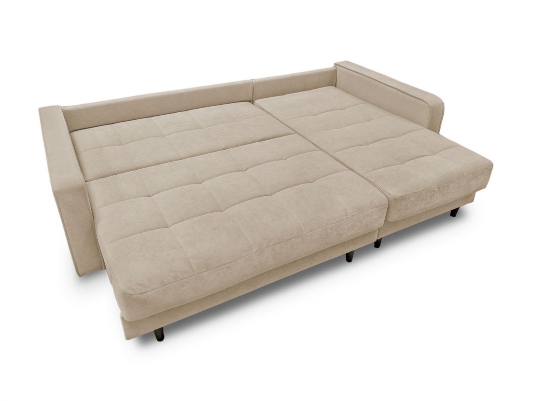 Угловой диван Орлеан реальное фото образца цвет бежевый (фото 272397)