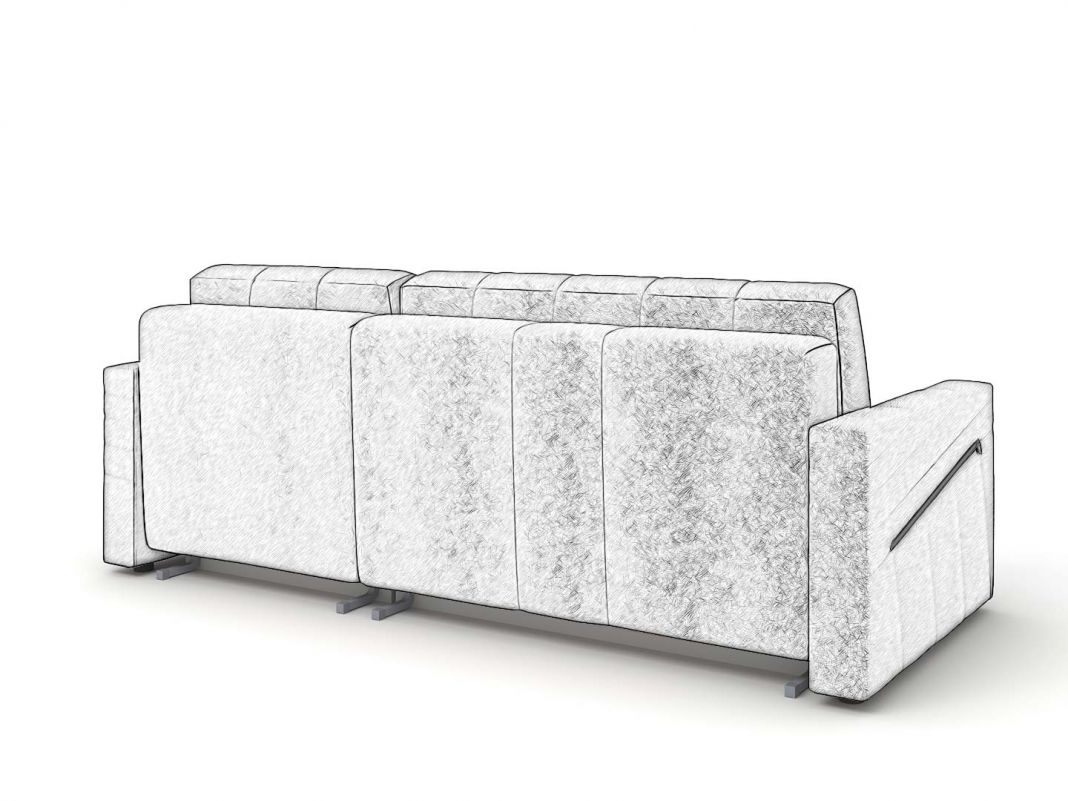 Угловой диван Даллас цвет серый (фото 278327)