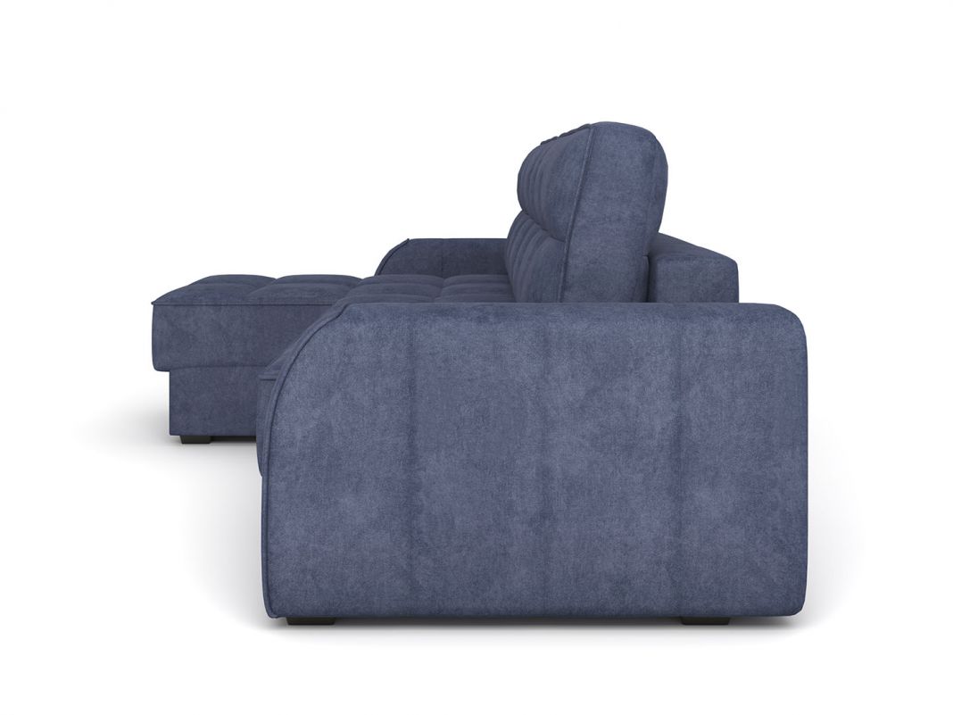 Угловой диван Кембридж цвет синий,фиолетовый (фото 279193)