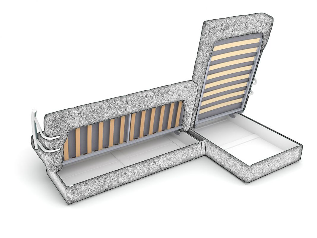 Угловой диван Милан цвет зеленый (фото 279762)