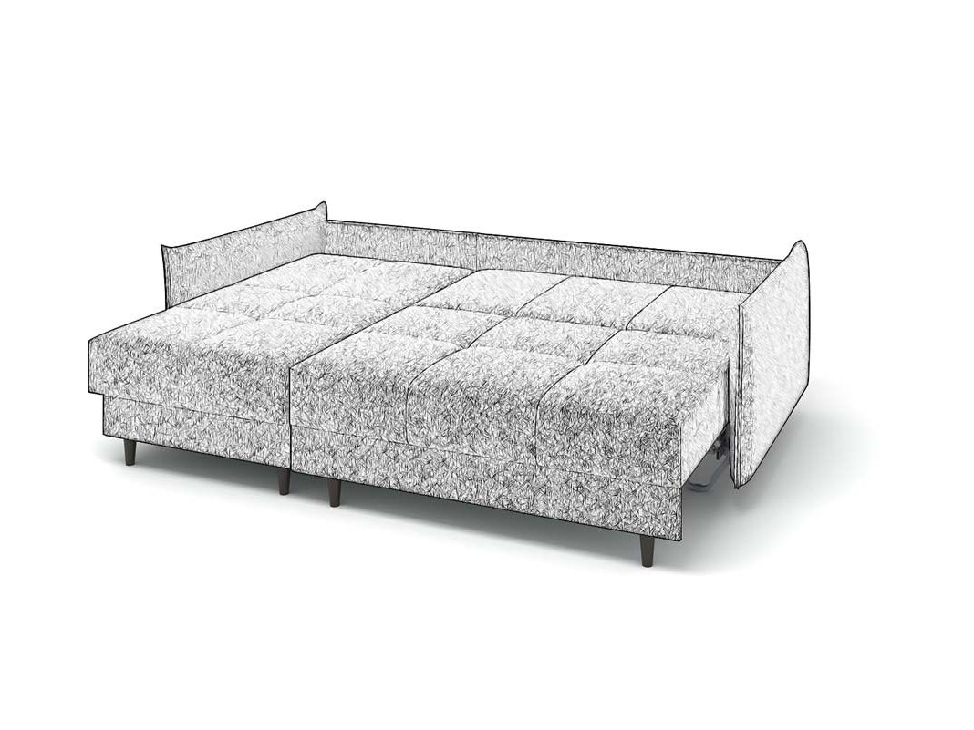 Угловой диван Каролина цвет белый,бежевый (фото 279103)