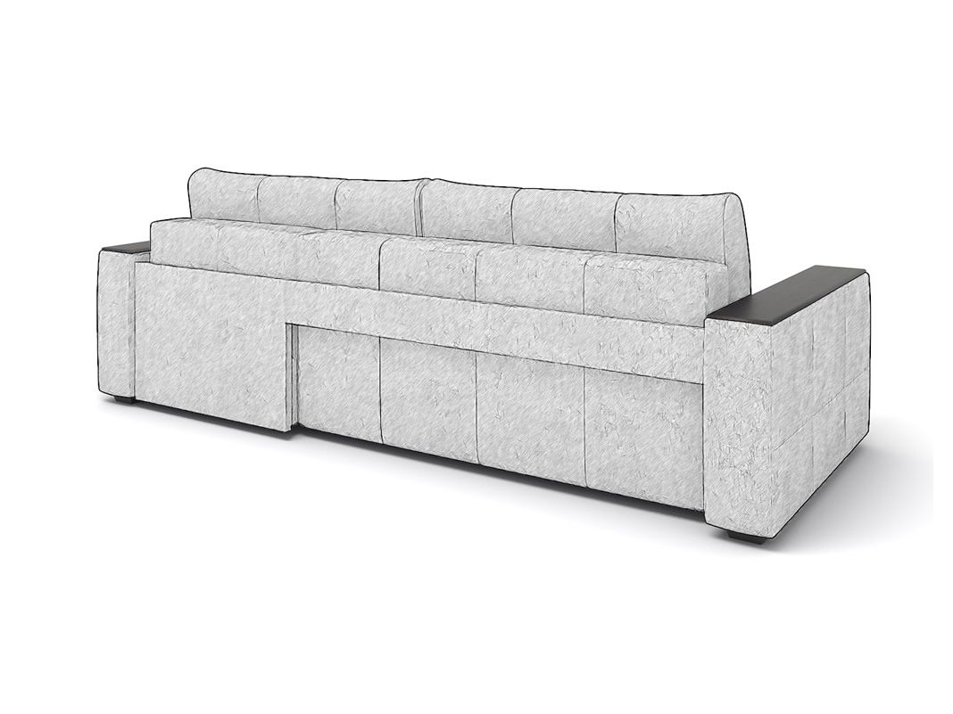 Угловой диван Сиэтл цвет синий,голубой (фото 280770)