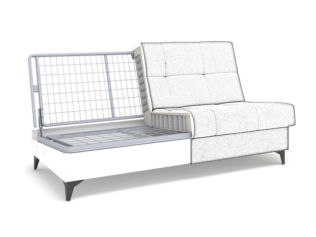 Диван Бильбао цвет красный (фото 283310)