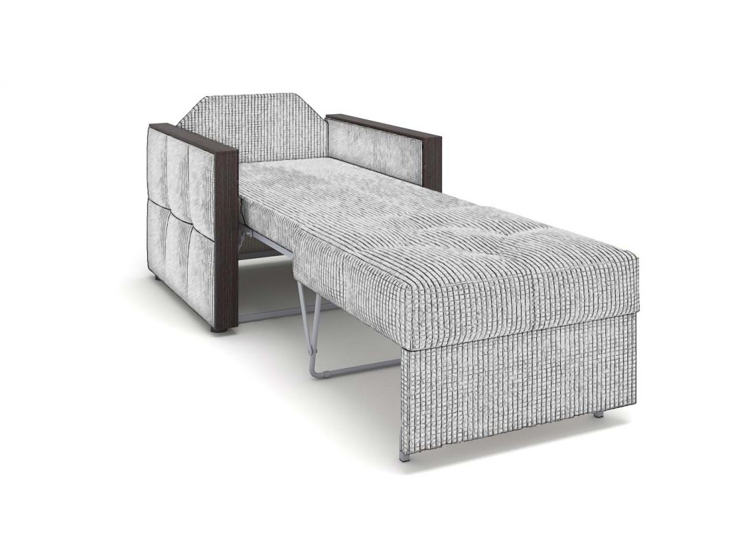 Кресло-кровать Манхэттен цвет коричневый (фото 292458)