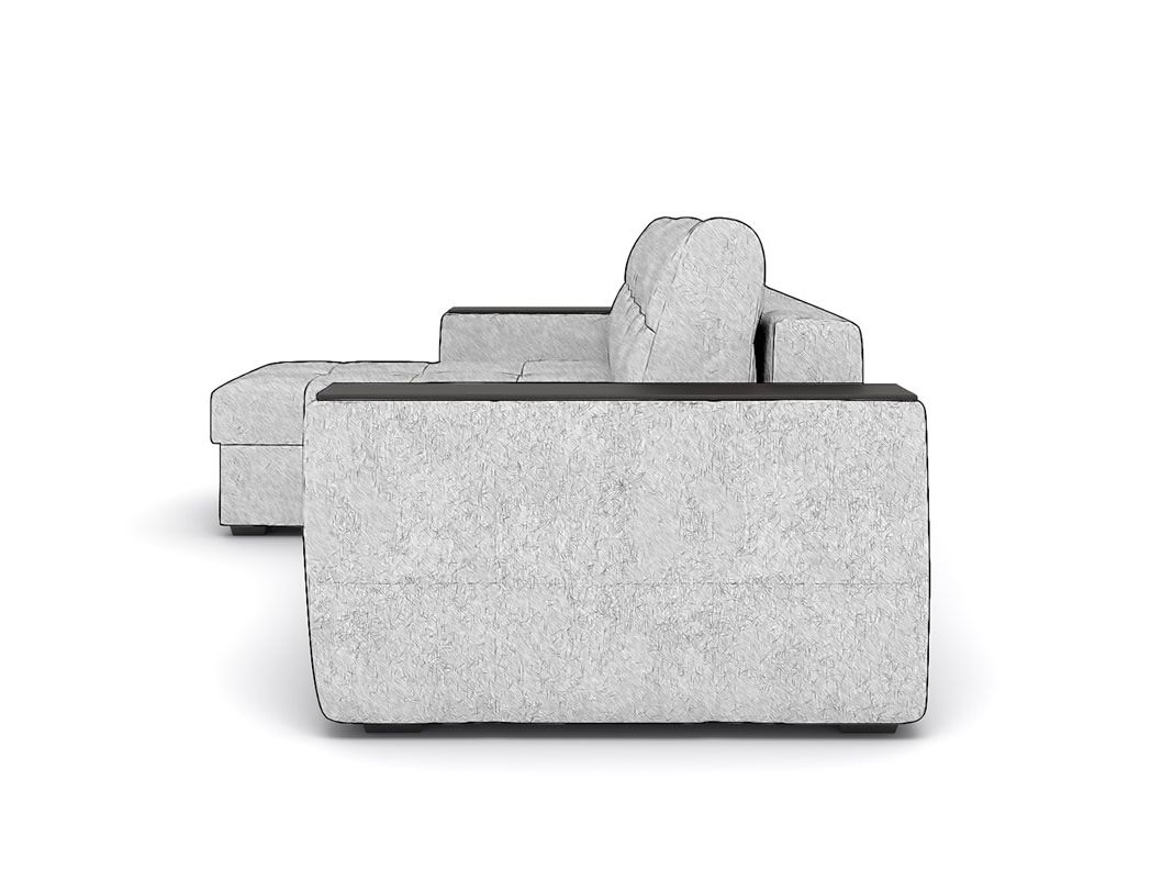 Угловой диван Сиэтл цвет коричневый (фото 295181)