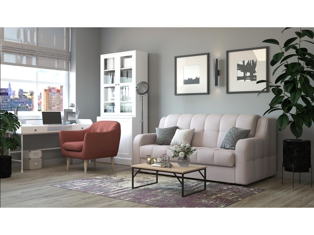 Диван Прато цвет оранжевый,розовый (фото 298306)