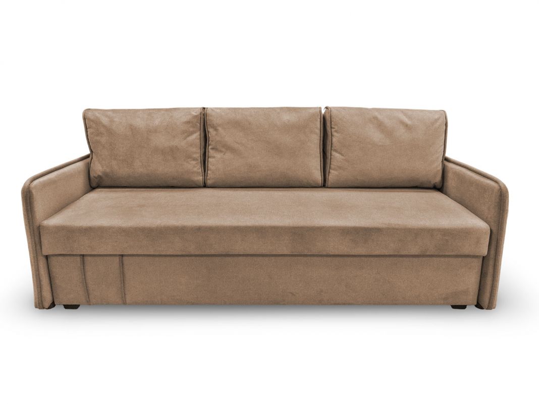 Диван Иона реальное фото образца цвет бежевый,коричневый (фото 299359)