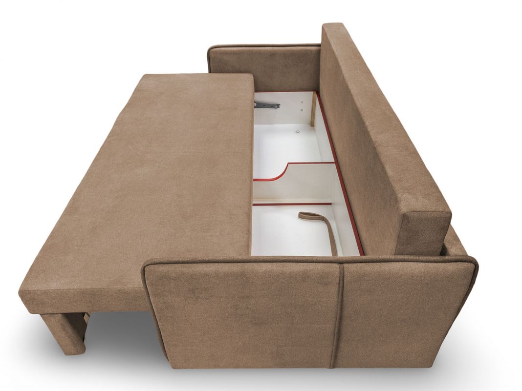 Диван Иона реальное фото образца цвет бежевый,коричневый (фото 299362)