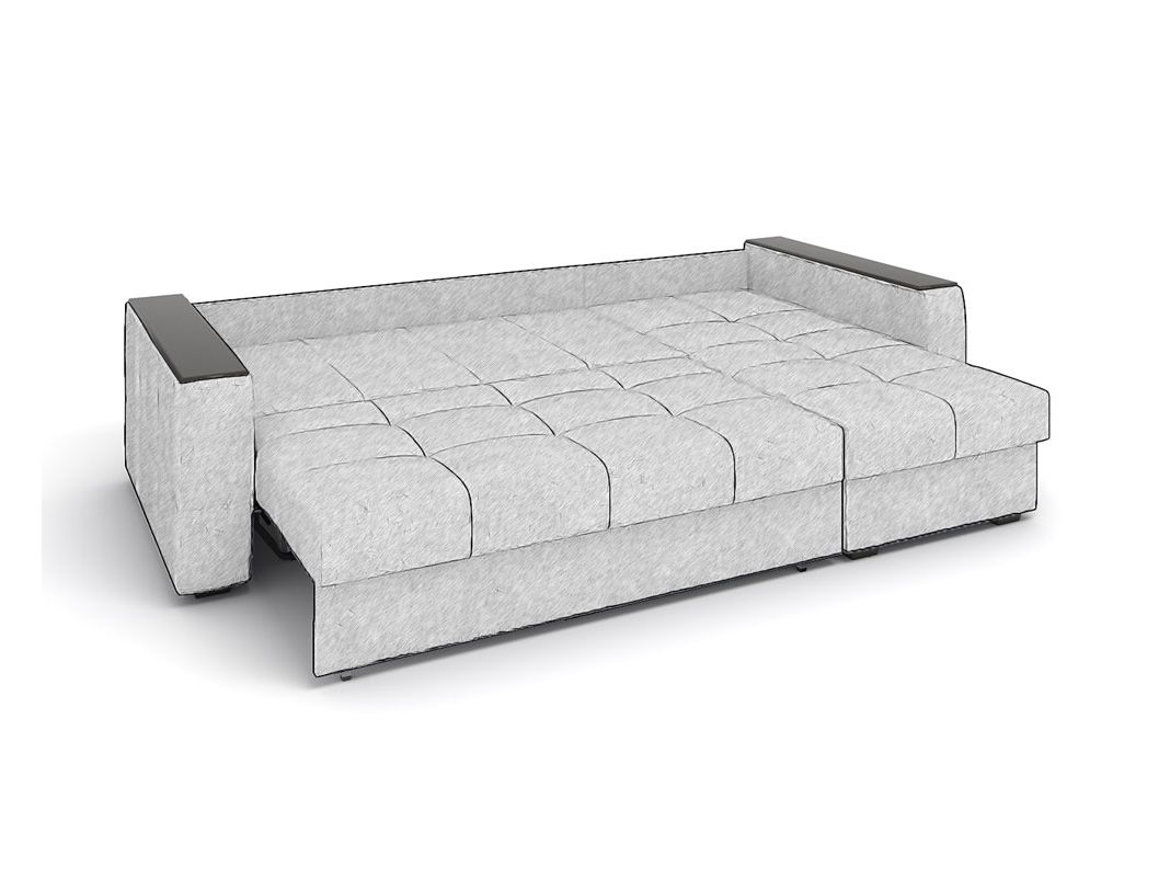 Угловой диван Сиэтл цвет серый (фото 298730)