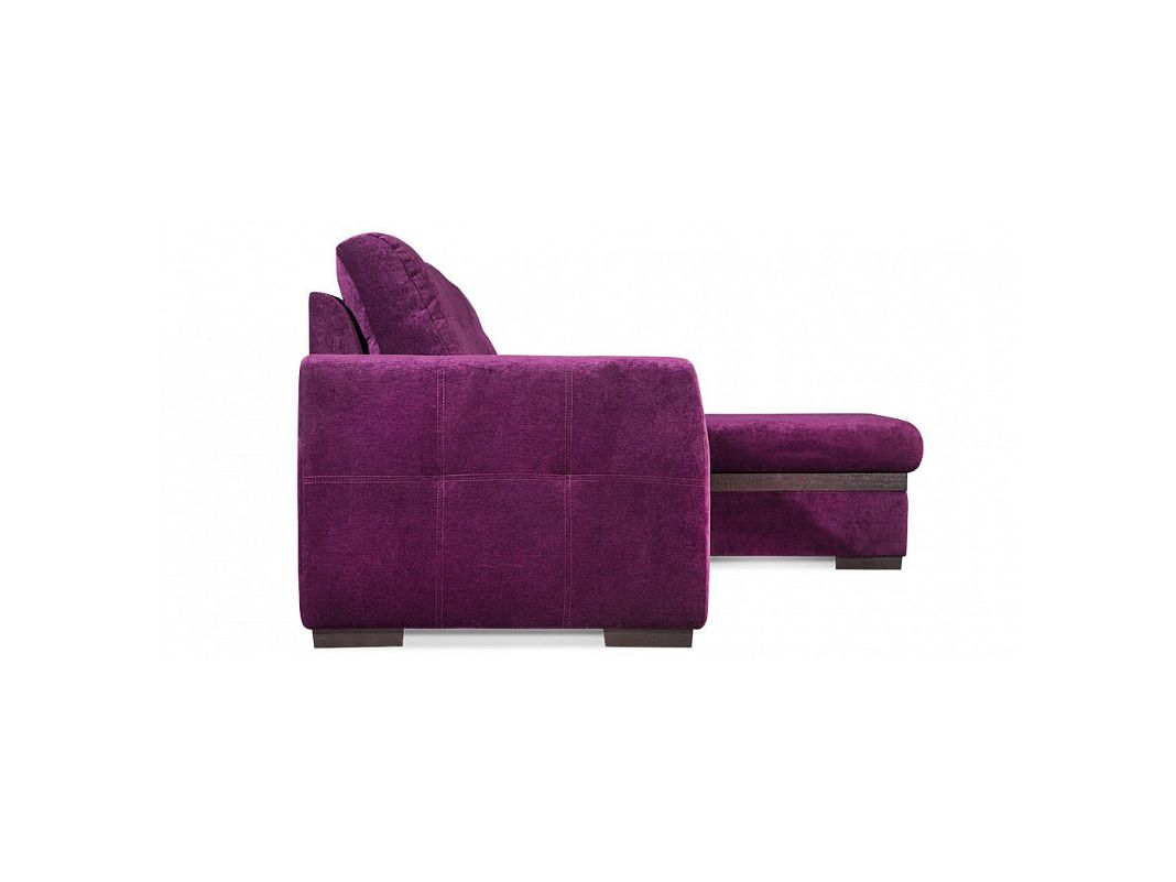 Угловой диван Айдер цвет фиолетовый (фото 13460)