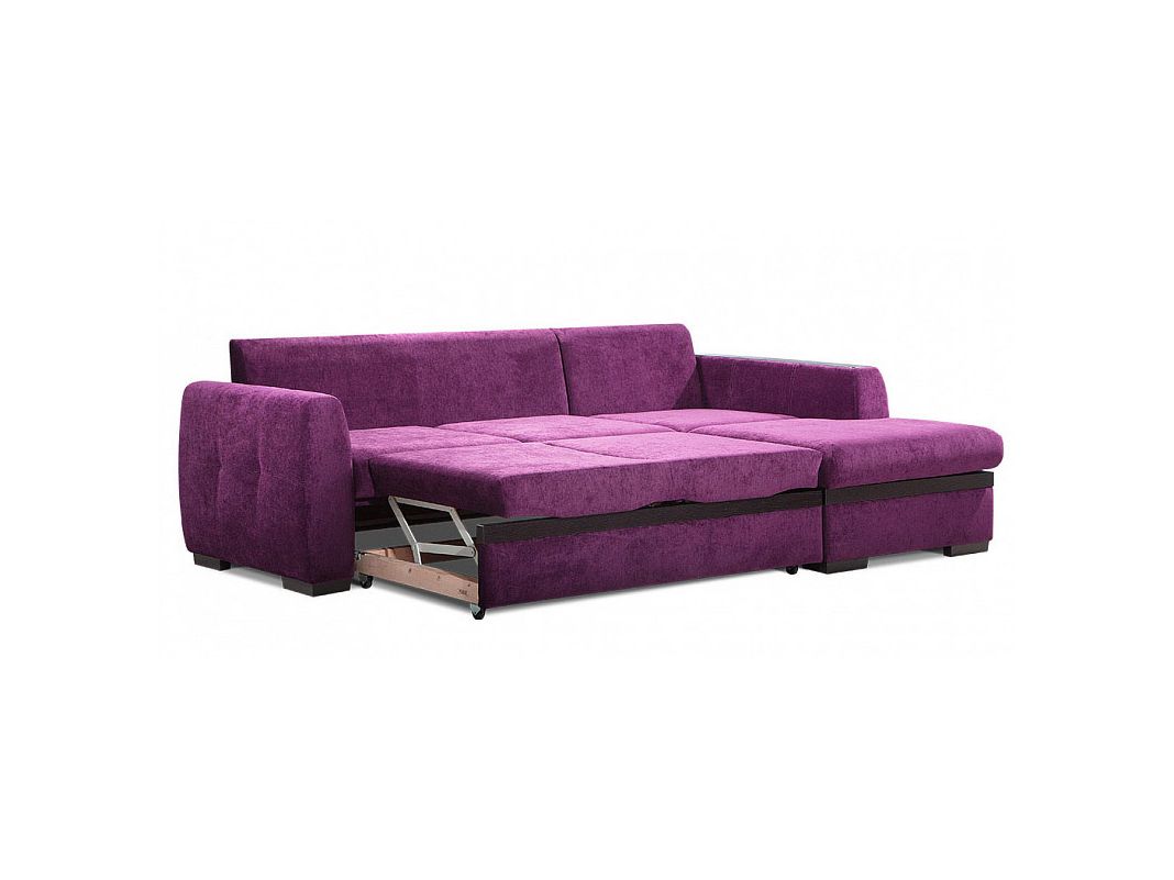 Угловой диван Айдер цвет фиолетовый (фото 13464)