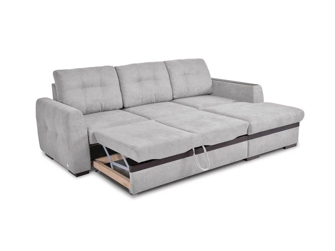 Угловой диван Айдер цвет серый (фото 170069)