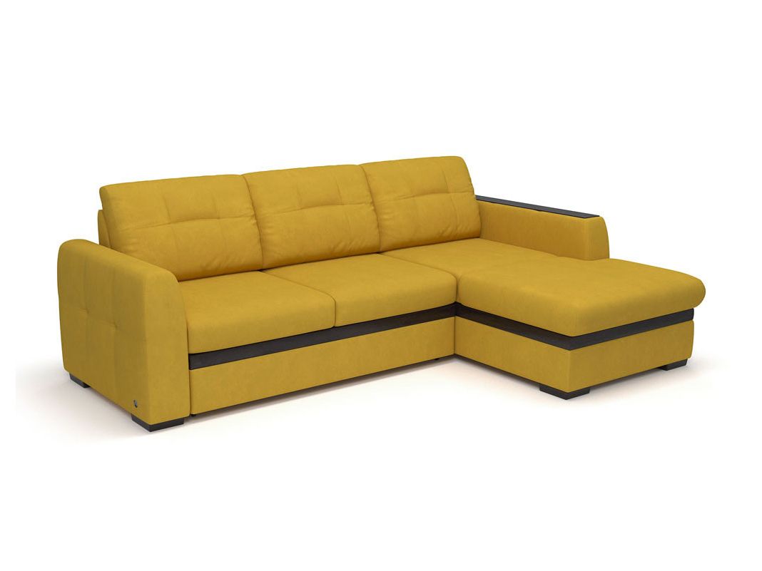 Угловой диван Айдер цвет желтый (фото 200889)