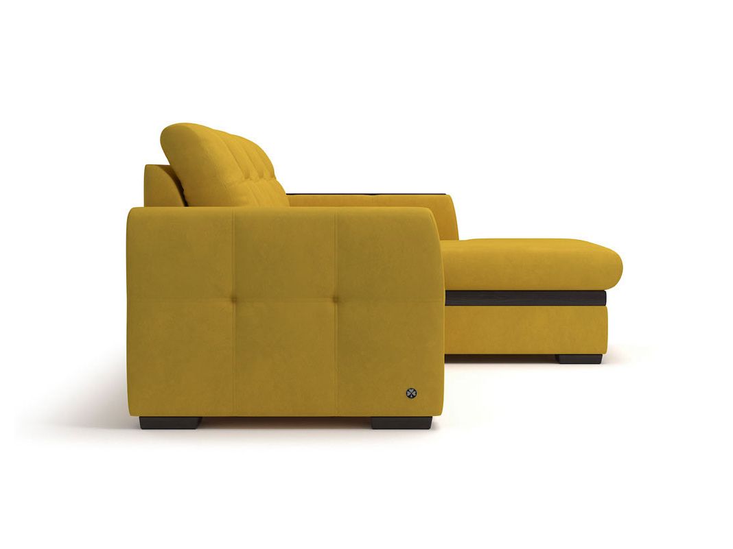 Угловой диван Айдер цвет желтый (фото 200891)