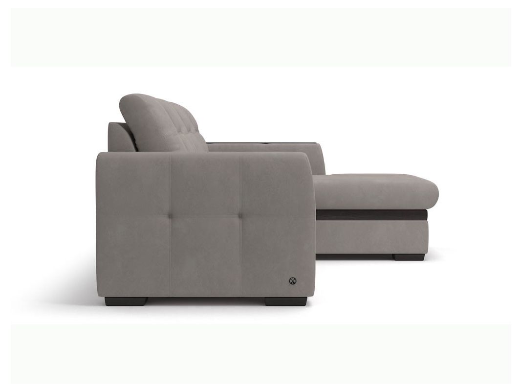 Угловой диван Айдер цвет бежевый,серый (фото 200931)