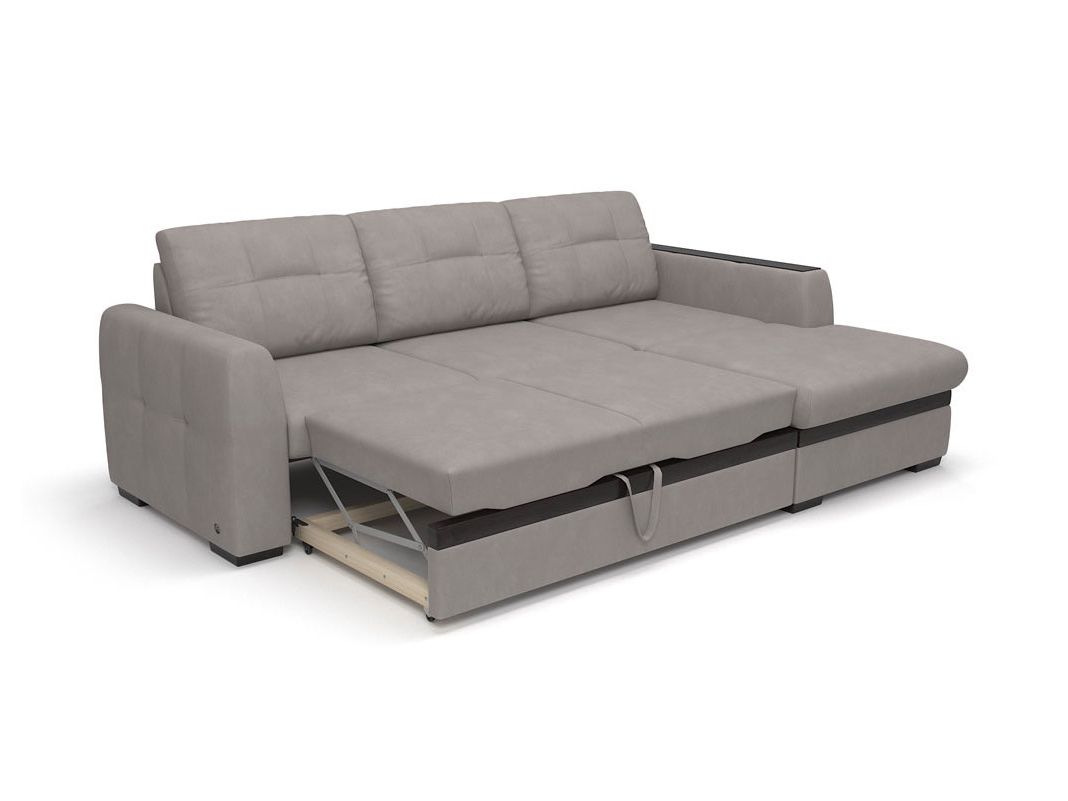 Угловой диван Айдер цвет бежевый,серый (фото 200934)