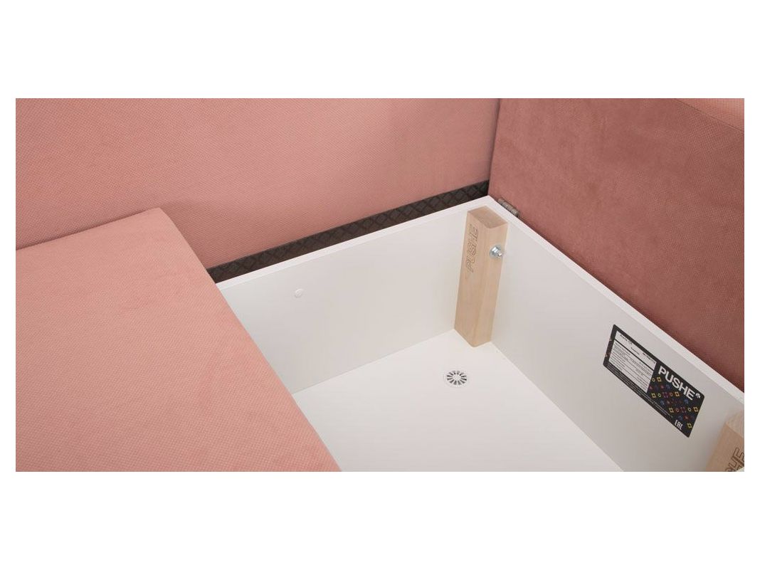 Кушетка Альта цвет красный,розовый (фото 108937)