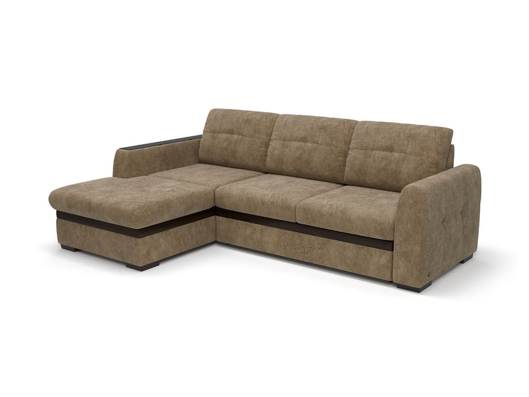 Угловой диван Айдер цвет коричневый (фото 200961)