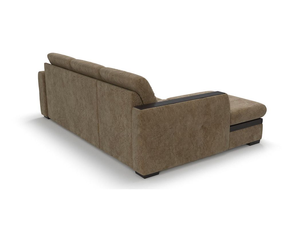 Угловой диван Айдер цвет коричневый (фото 200962)