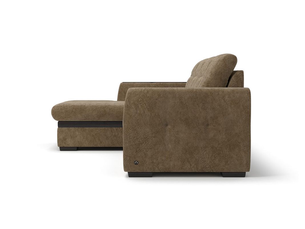 Угловой диван Айдер цвет коричневый (фото 200963)