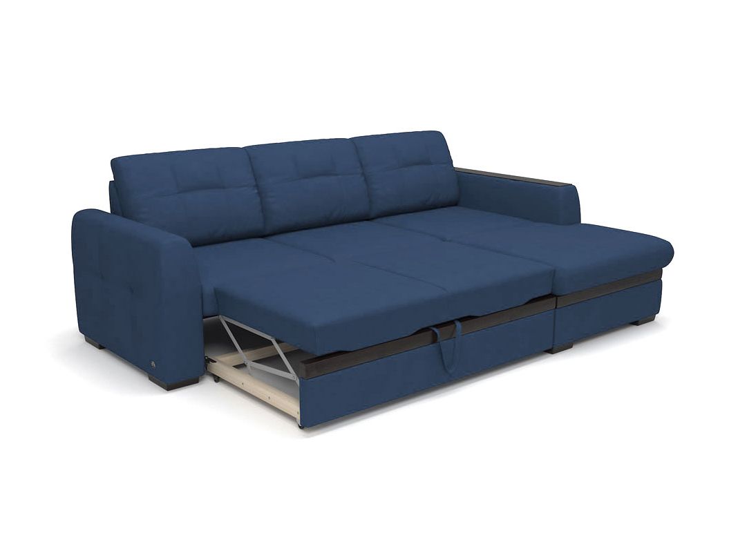 Угловой диван Айдер цвет синий (фото 201174)