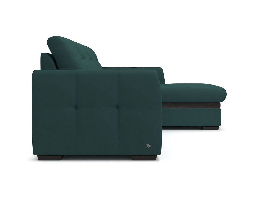 Угловой диван Айдер цвет зеленый (фото 254837)