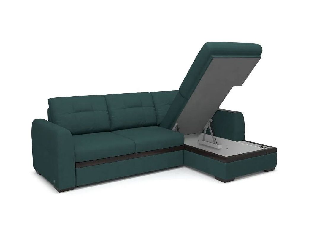 Угловой диван Айдер цвет зеленый (фото 254841)