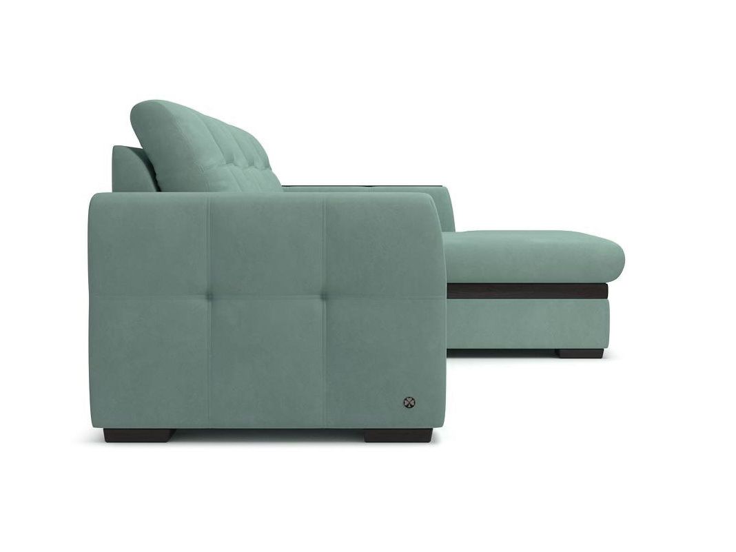 Угловой диван Айдер цвет зеленый (фото 254858)