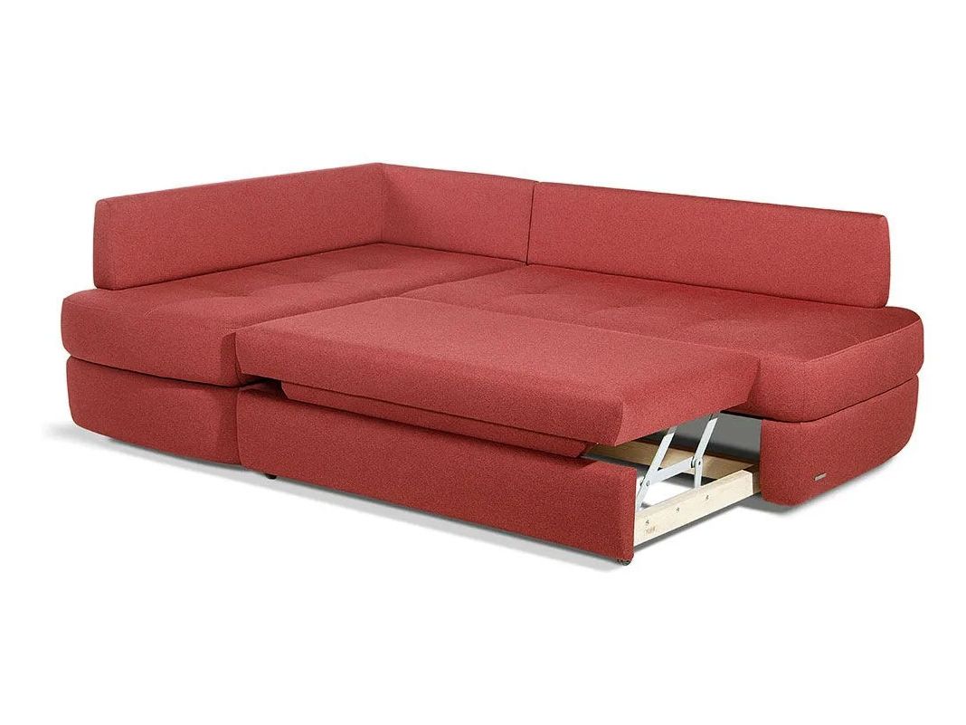 Угловой диван Арно цвет красный (фото 12588)