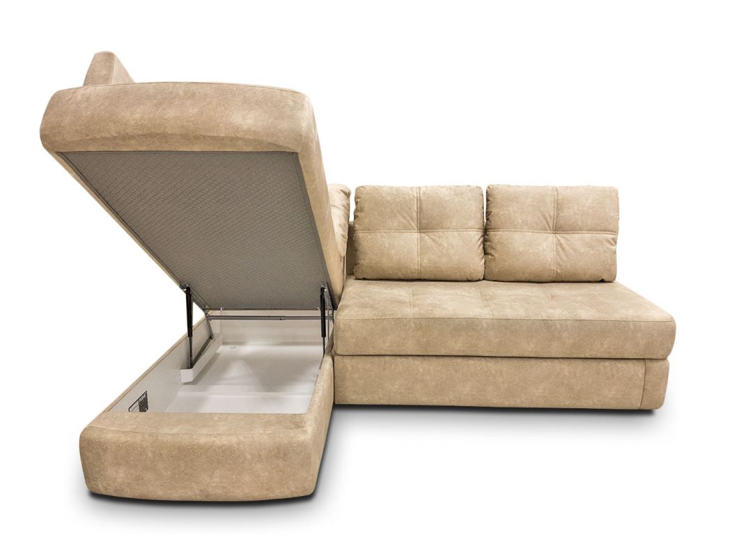 Угловой диван Арно цвет бежевый (фото 194331)