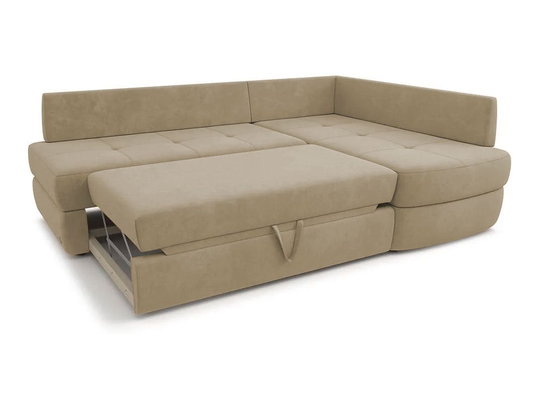 Угловой диван Арно цвет бежевый (фото 301171)