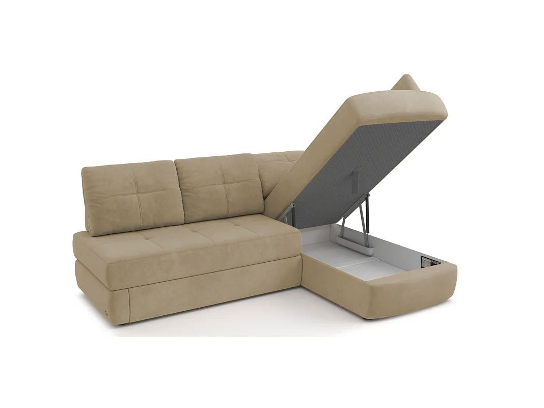 Угловой диван Арно цвет бежевый (фото 301173)