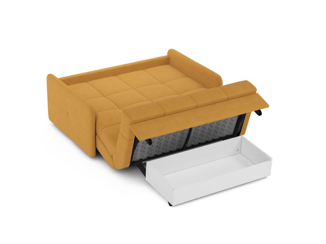 Диван MOON 120 цвет желтый (фото 301470)