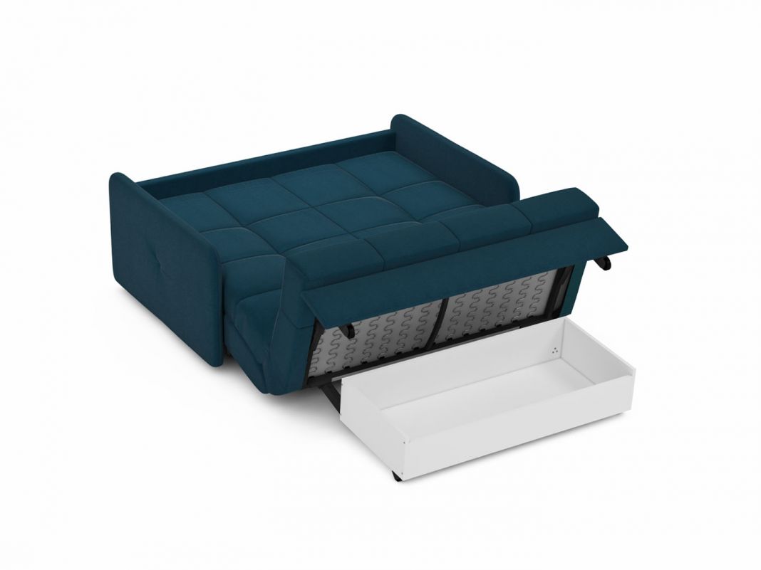 Диван MOON 120 цвет синий,бирюза (фото 301580)