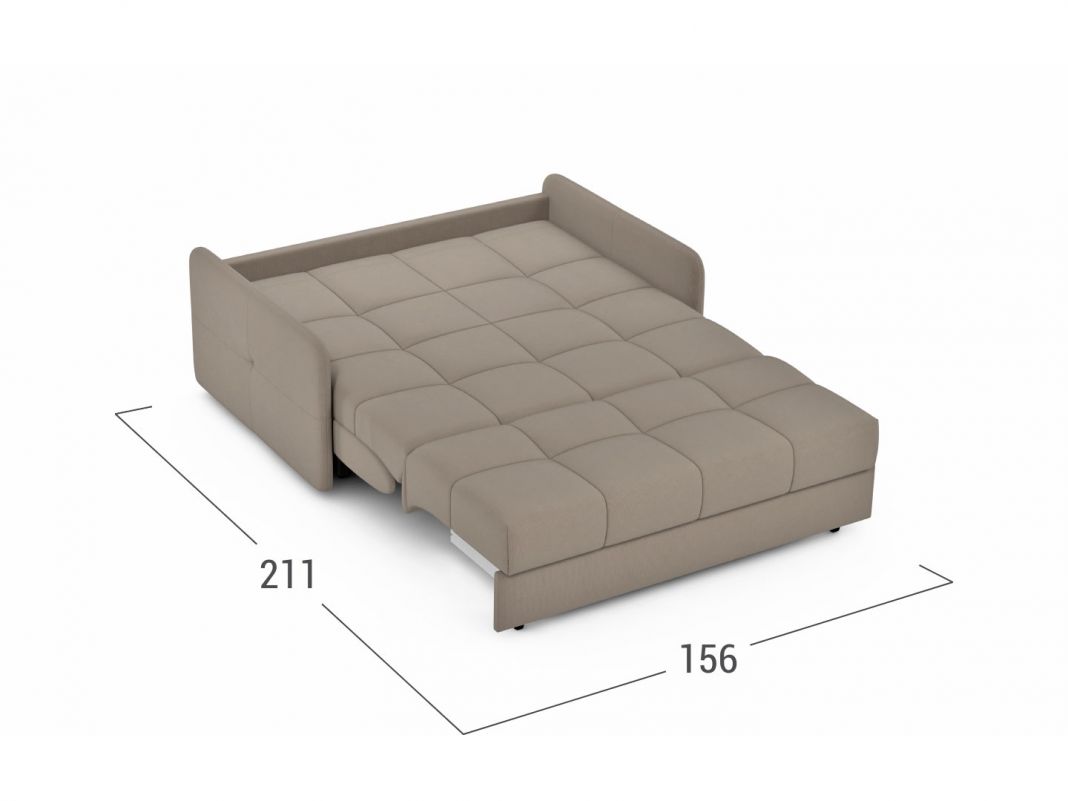 Диван MOON 120 цвет бежевый (фото 301687)