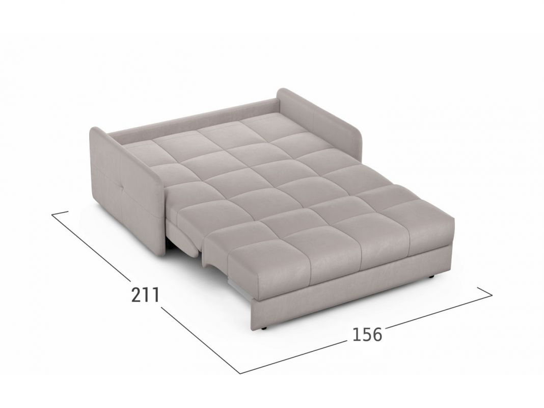 Диван MOON 120 цвет серый (фото 301747)