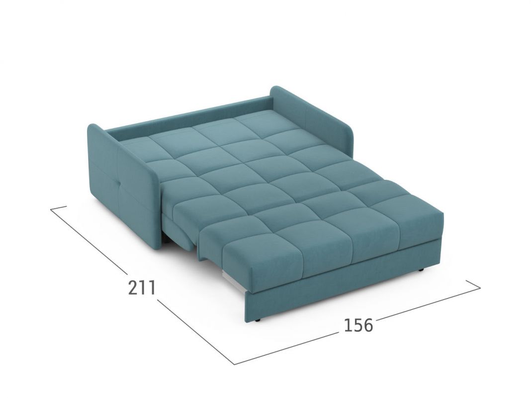Диван MOON 120 цвет бирюза (фото 301857)